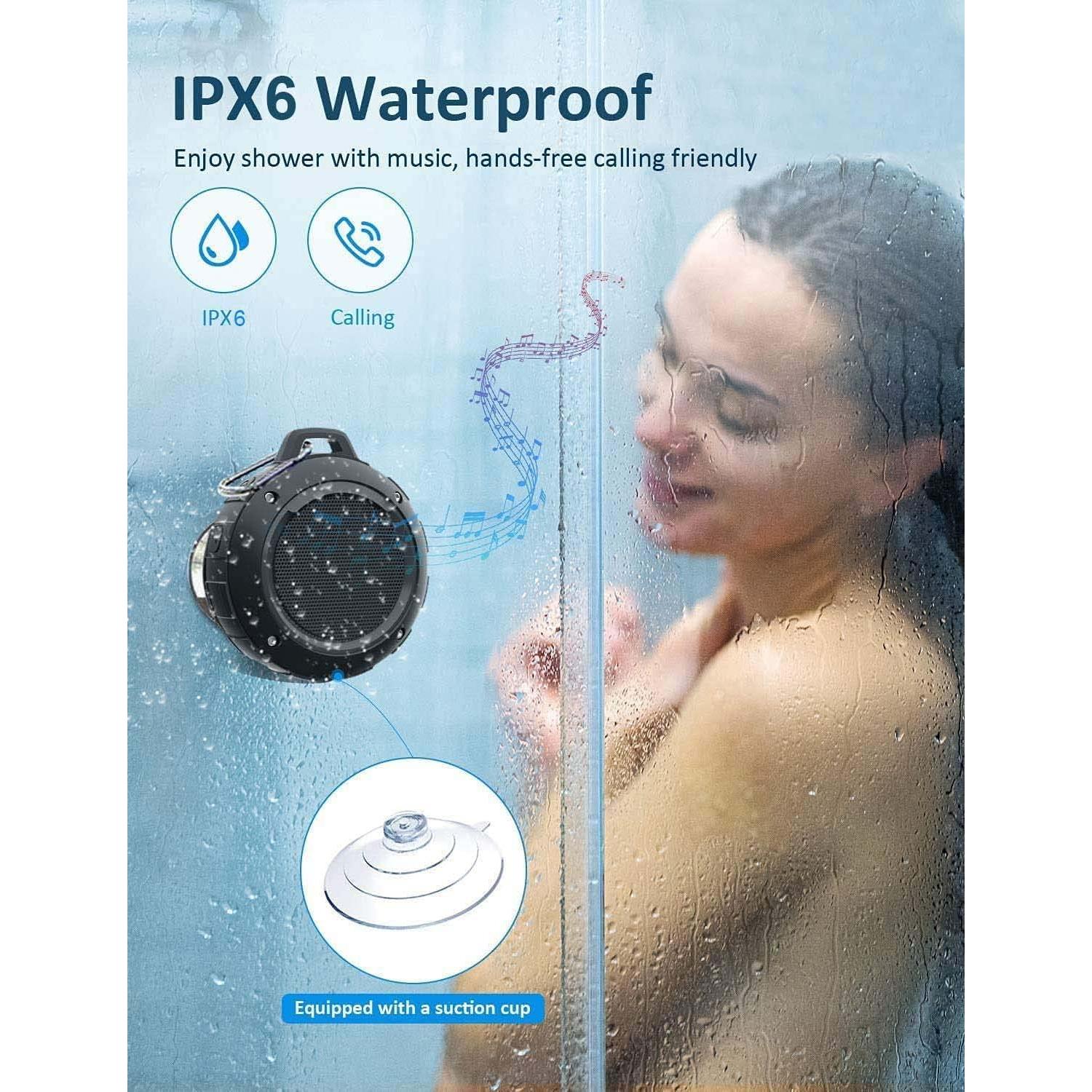 Altavoz Bluetooth Impermeable Kunodi Ducha 10W Portátil