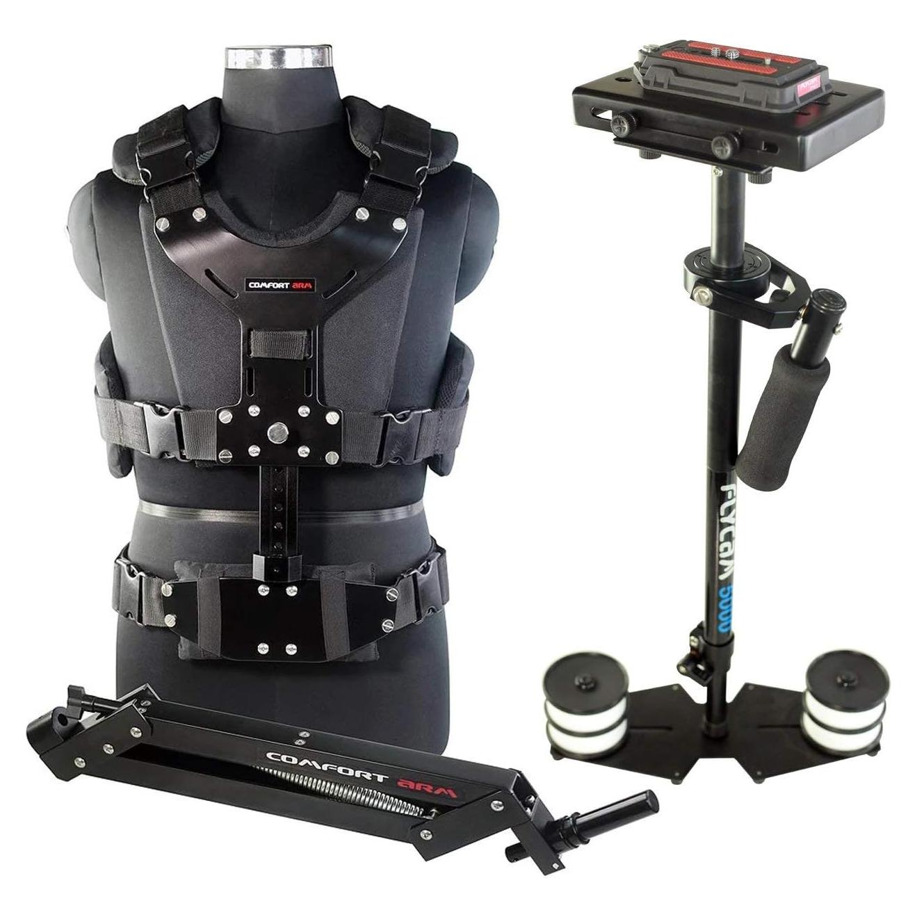 Estabilizador de cámara Flycam 5000 con chaleco cómodo