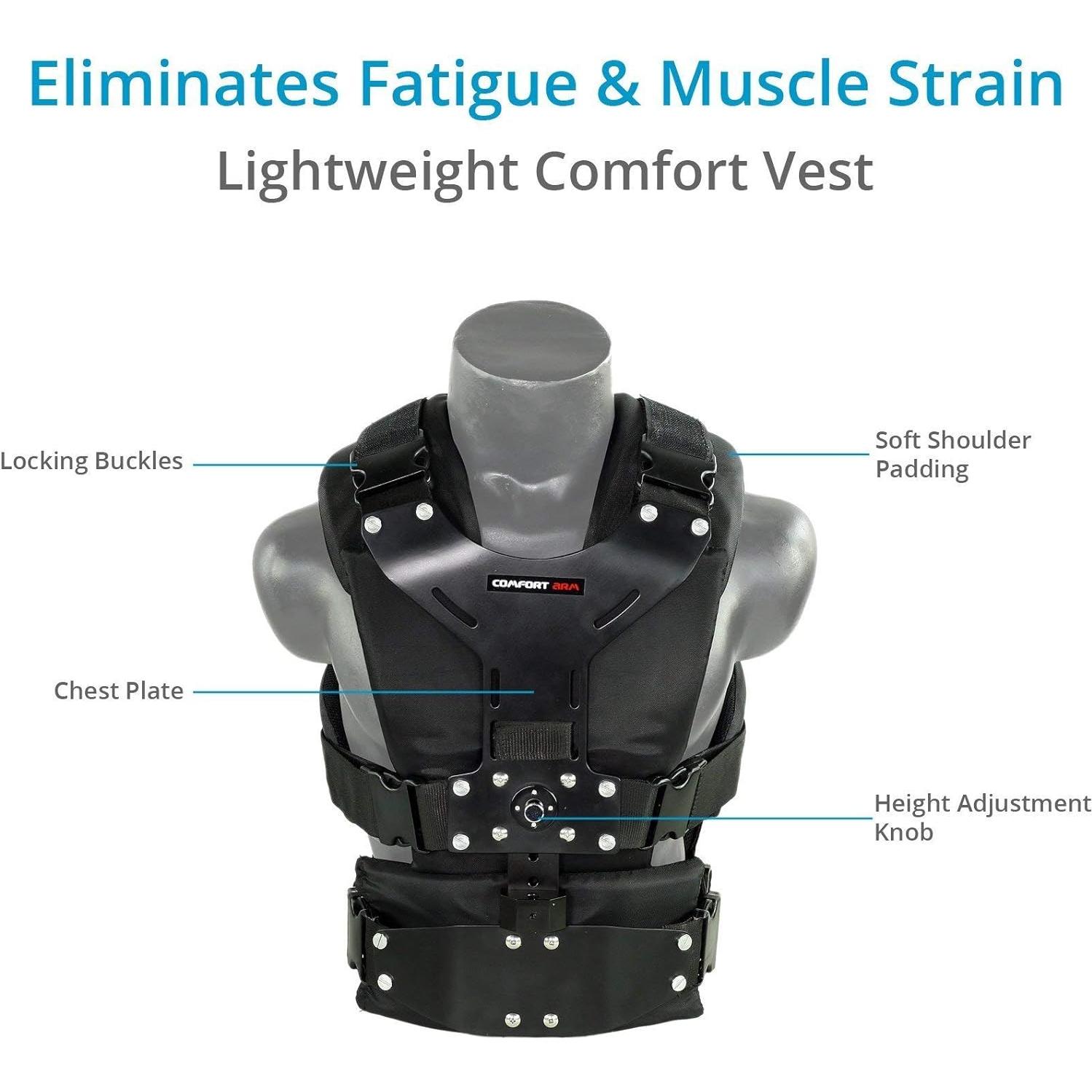 Estabilizador de cámara Flycam 5000 con chaleco cómodo