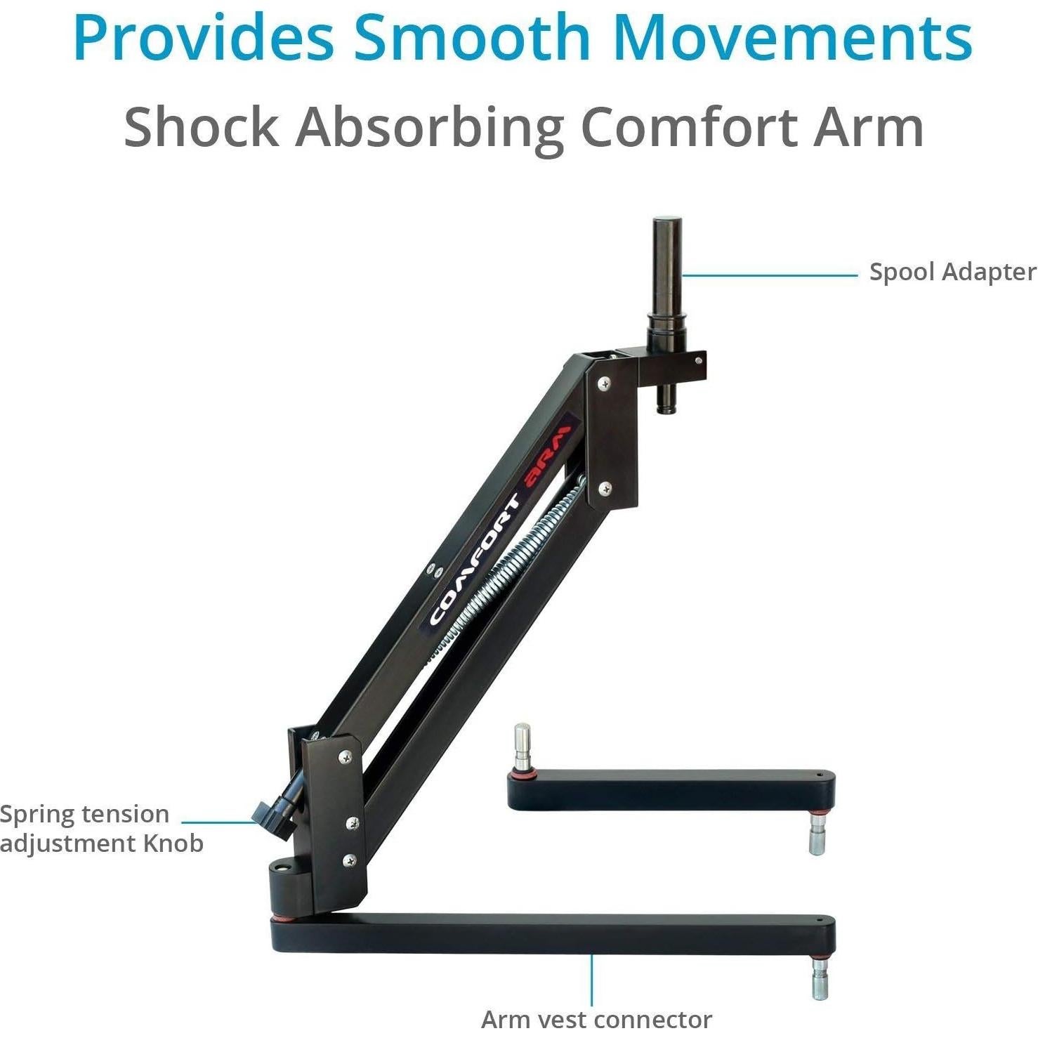 Estabilizador de cámara Flycam 5000 con chaleco cómodo