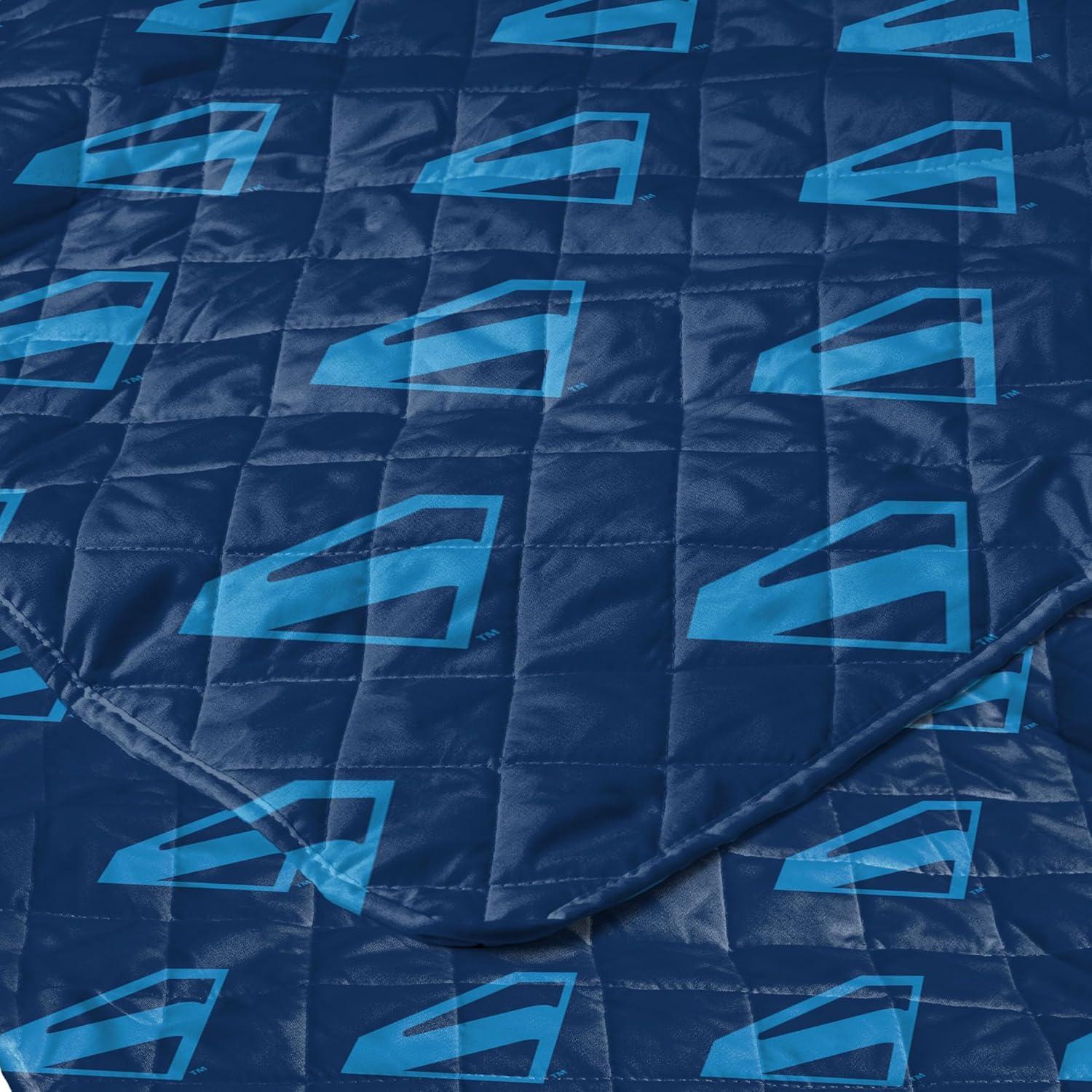 Manta Acolchada Twin Superman Sobre Metrópolis Northwest 152x203cm