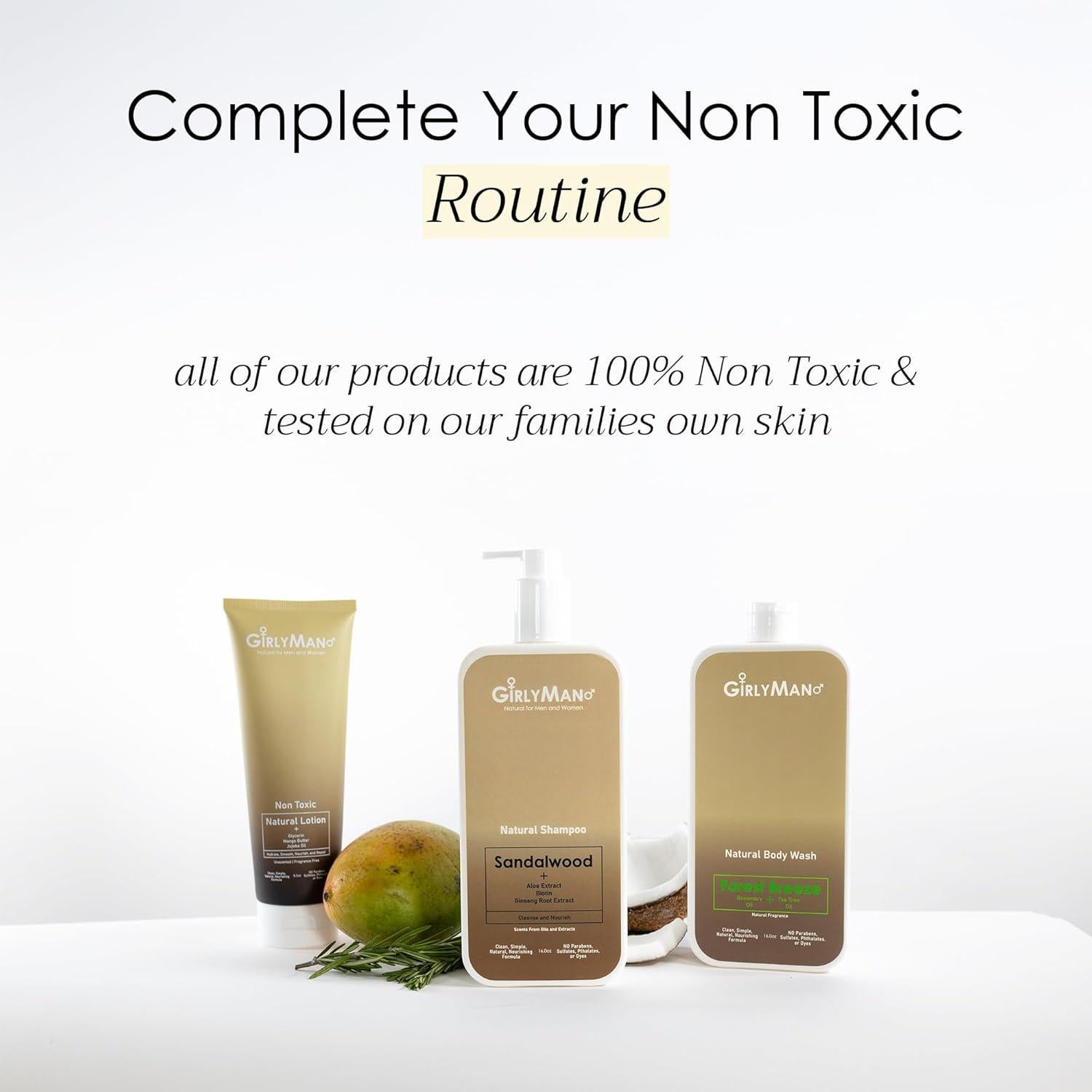 Jabón Corporal Natural GirlyMan con Aceite de Oliva y Aloe - Lavanda