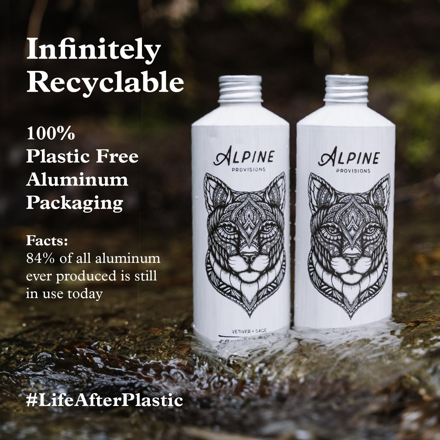 Gel de Ducha Hidratante Alpine Provisions 500 ml - Cedro y Sándalo