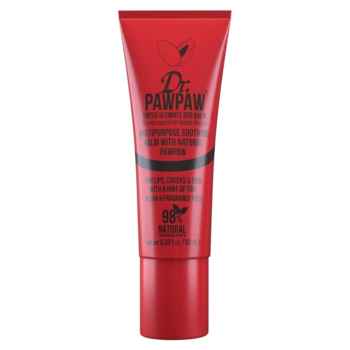 Bálsamo Labial Hidratante Dr. PawPaw Rojo 9.4 g - Multiusos