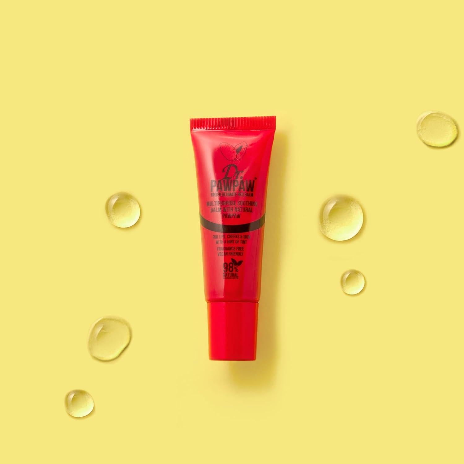 Bálsamo Labial Hidratante Dr. PawPaw Rojo 9.4 g - Multiusos