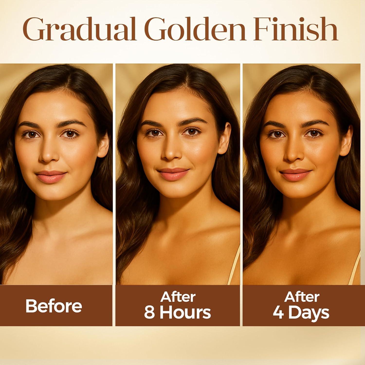 Gotas de Bronceado Hidratantes MYSTERE BEAUTE 29.57 ml Claro/Medio