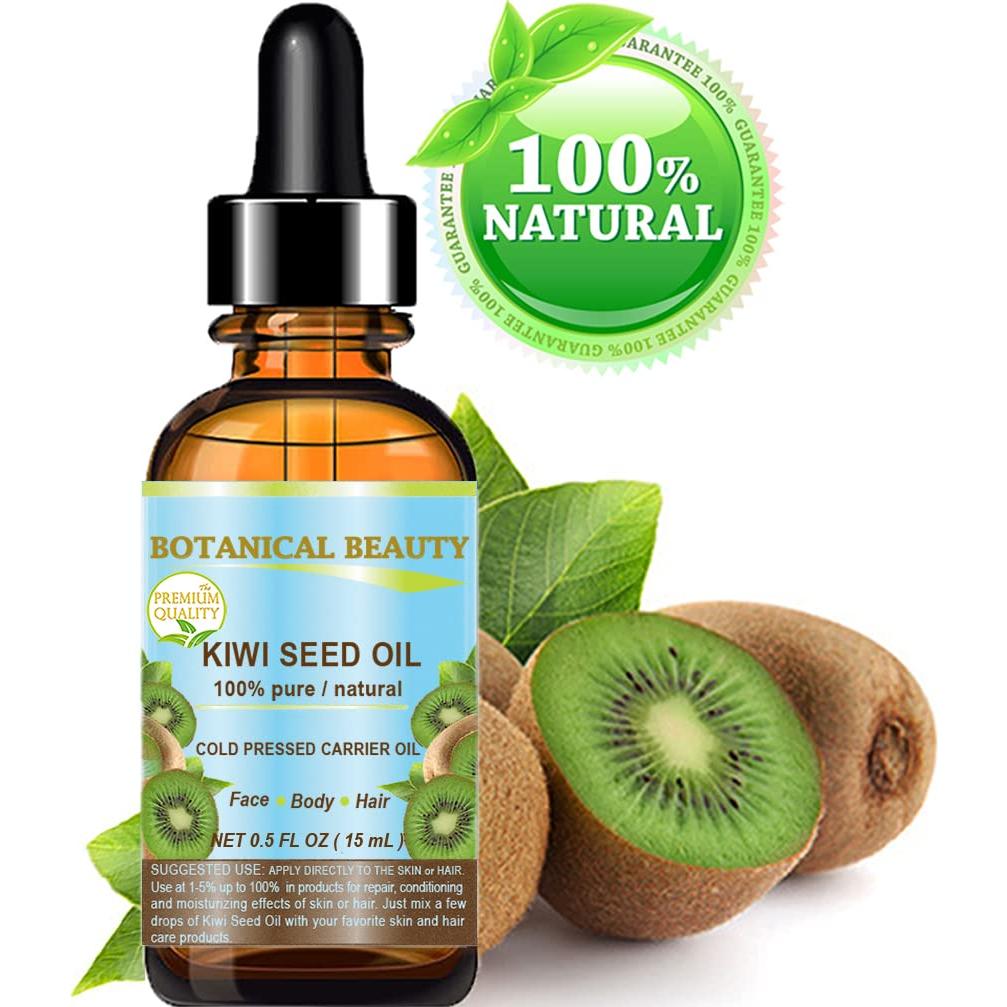 Aceite de Semilla de Kiwi 100% Puro Belleza Botánica 14.79 ml