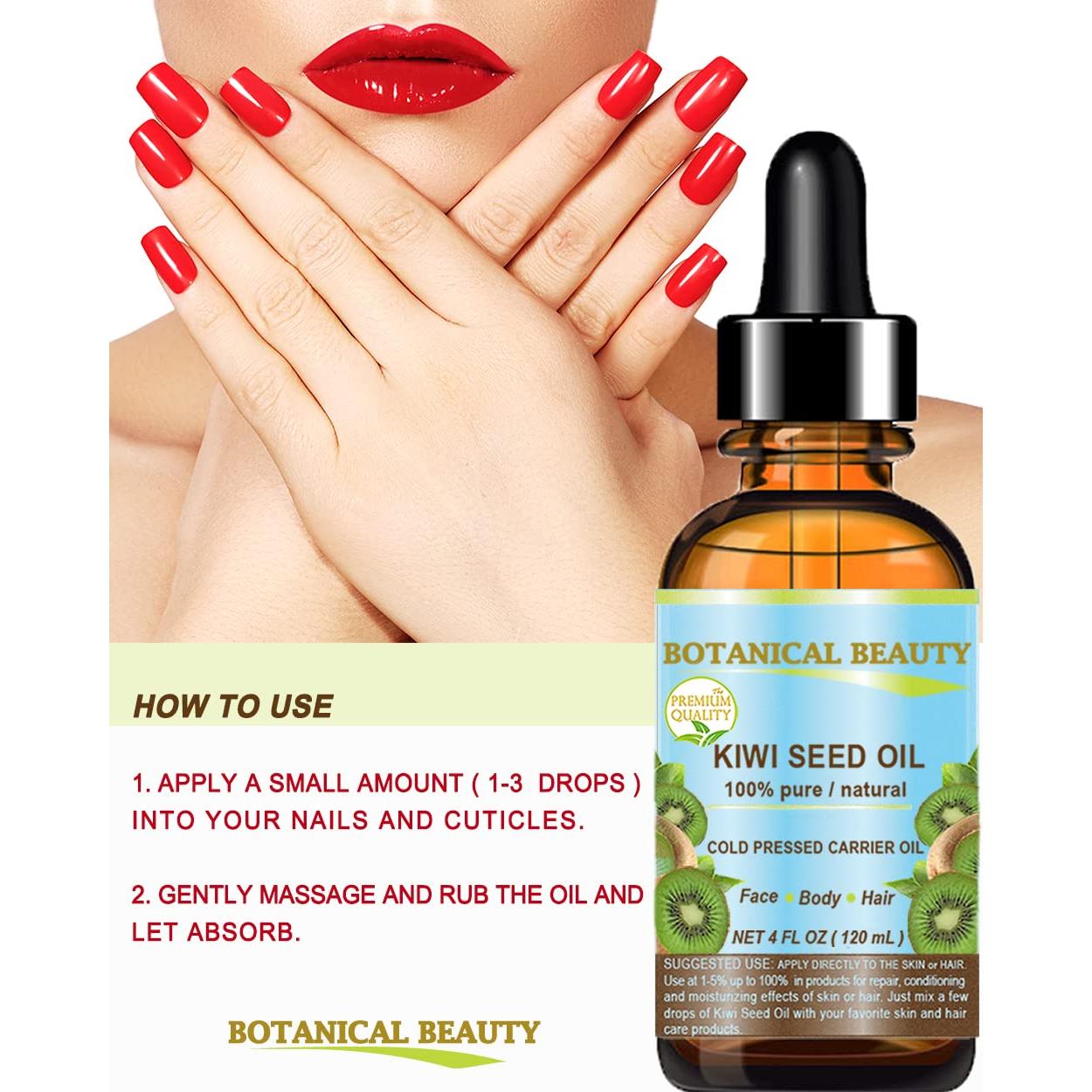 Aceite de Semilla de Kiwi 100% Puro Belleza Botánica 14.79 ml