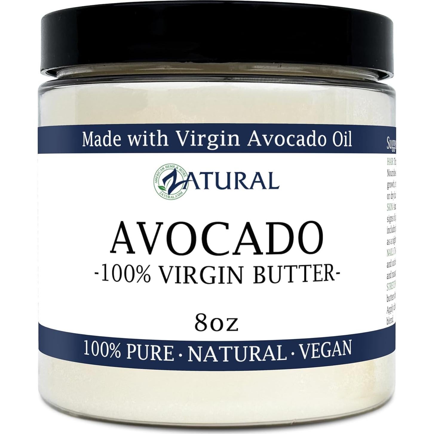 Mantequilla de Aguacate Zatural 2 Paquete - 100% Natural