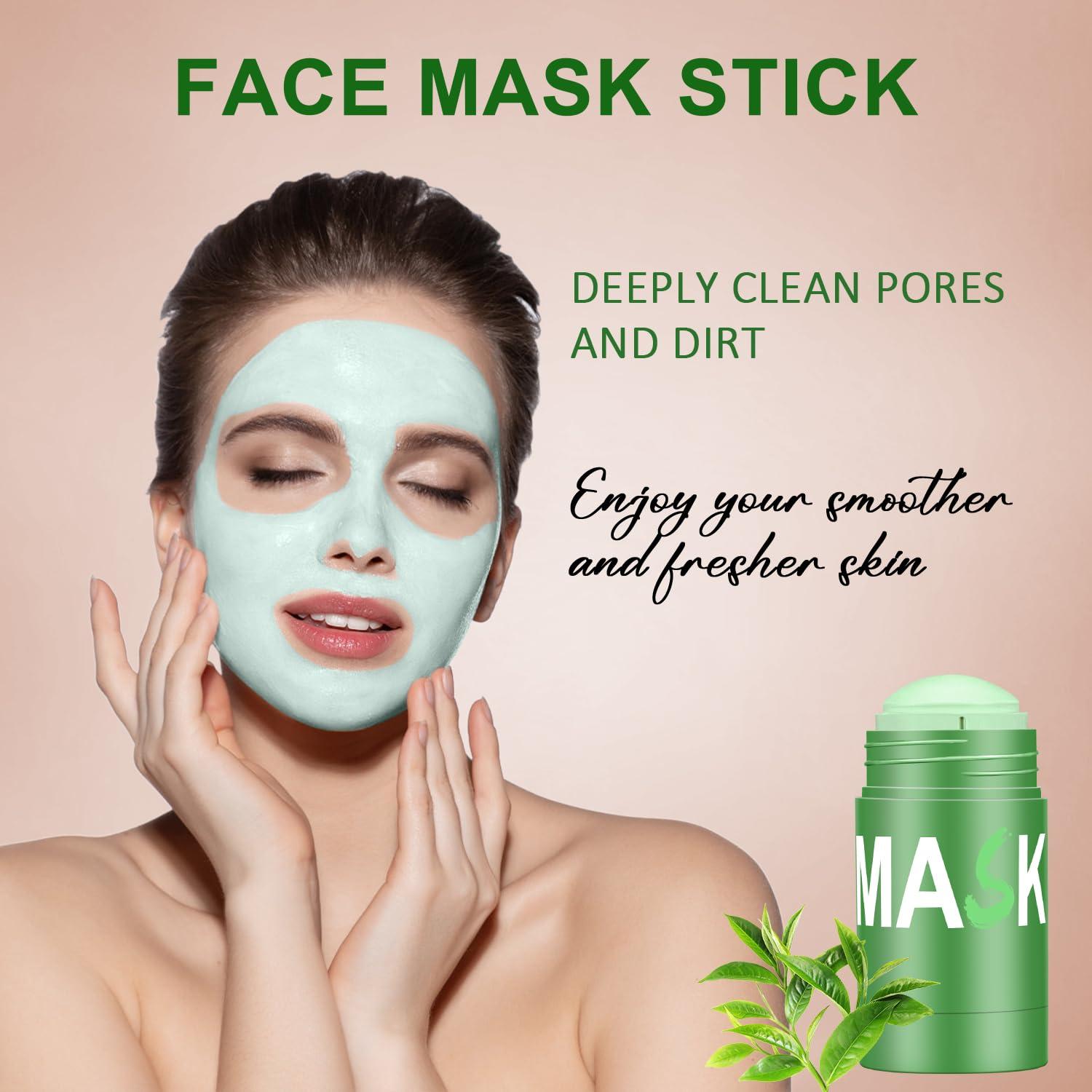 Paleta de Mascarilla Facial de Té Verde Lisara - 2 Piezas