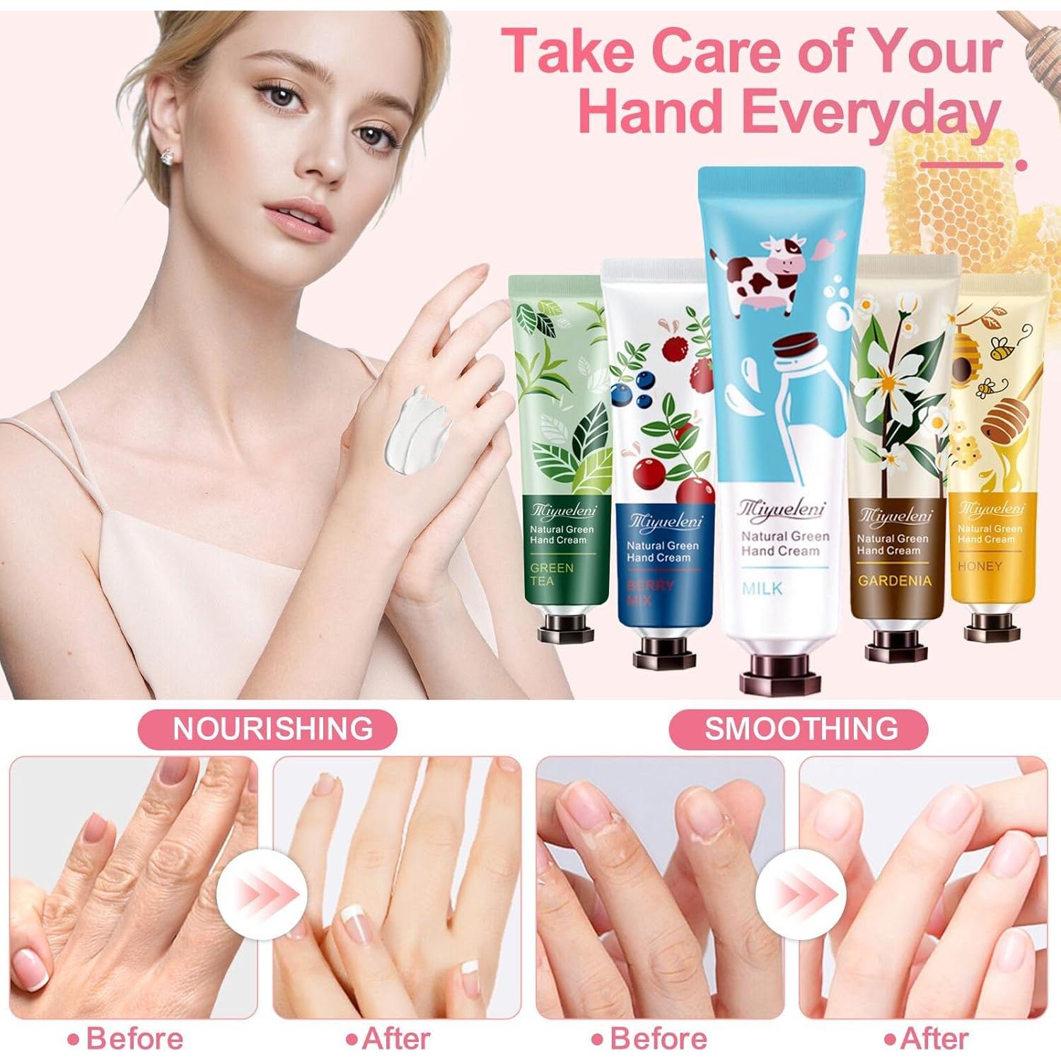 Set de 10 Cremas de Manos Hidratantes MIYUELENI 30ml