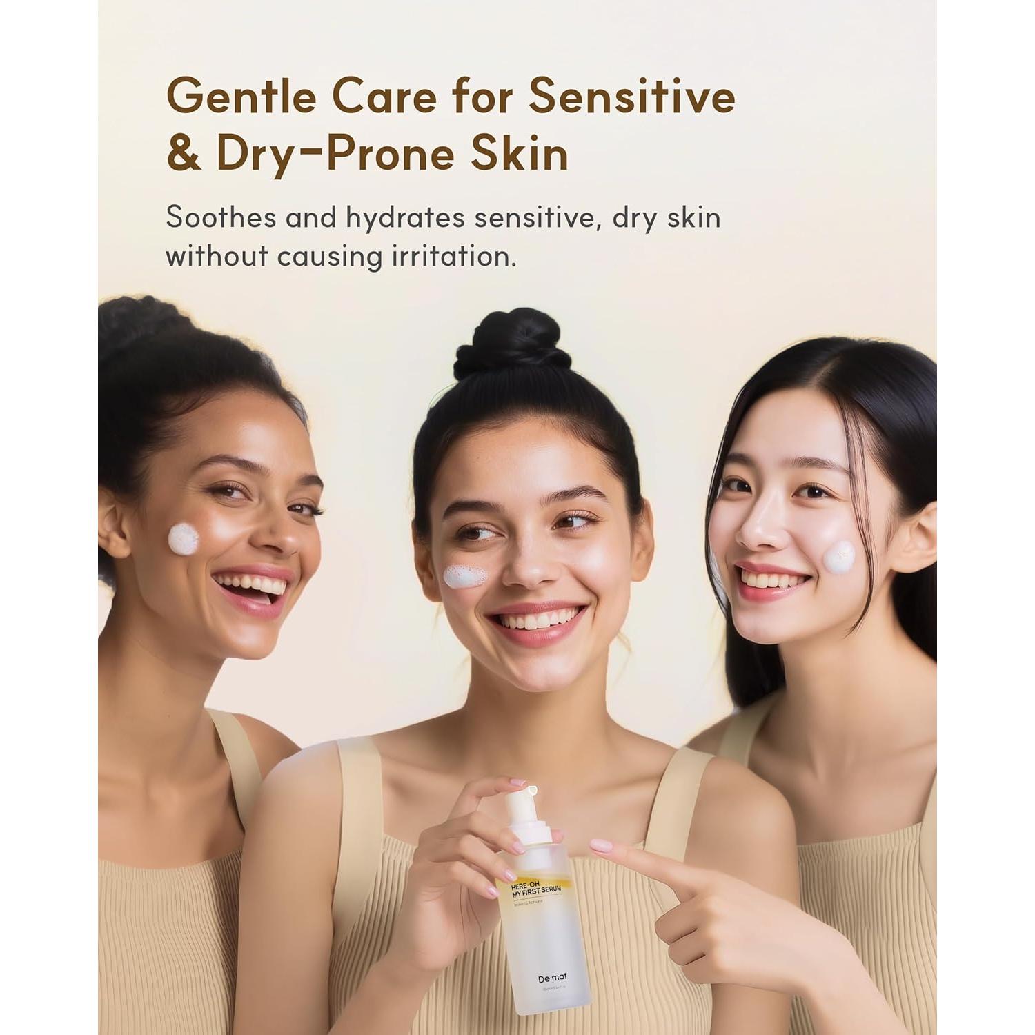 Suero Hidratante Aquí-Oh 49.6 ml | Ácido Hialurónico para Piel Sensible