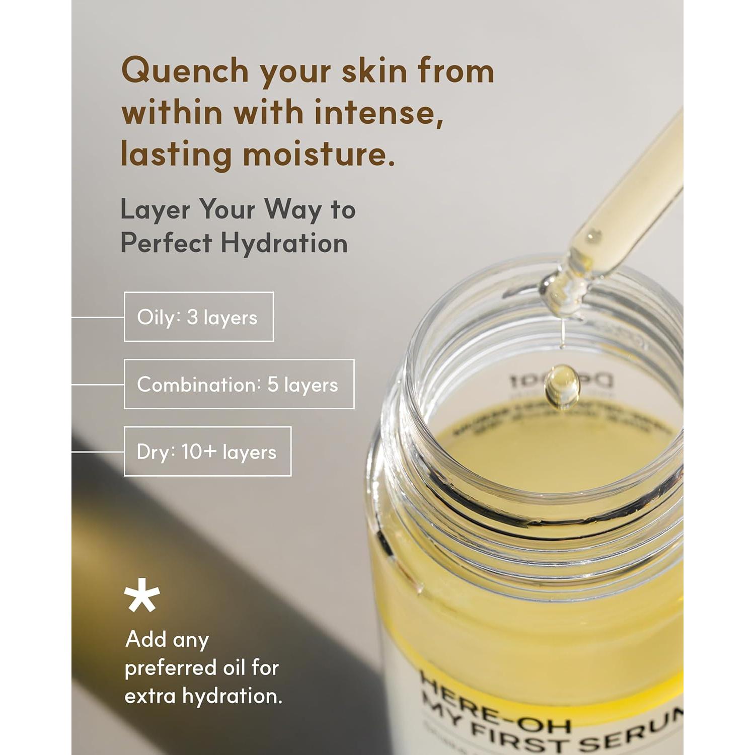 Suero Hidratante Aquí-Oh 49.6 ml | Ácido Hialurónico para Piel Sensible