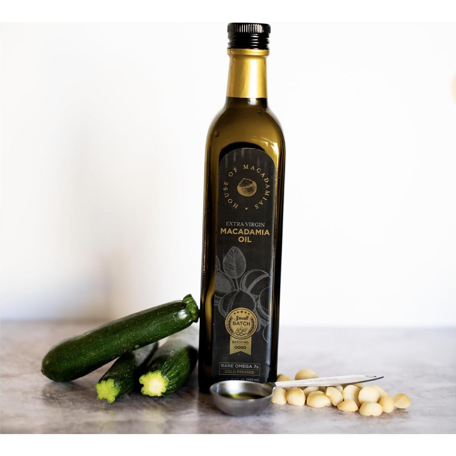 Aceite de Macadamia Casa de Macadamias 500 ml Prensado en Frío