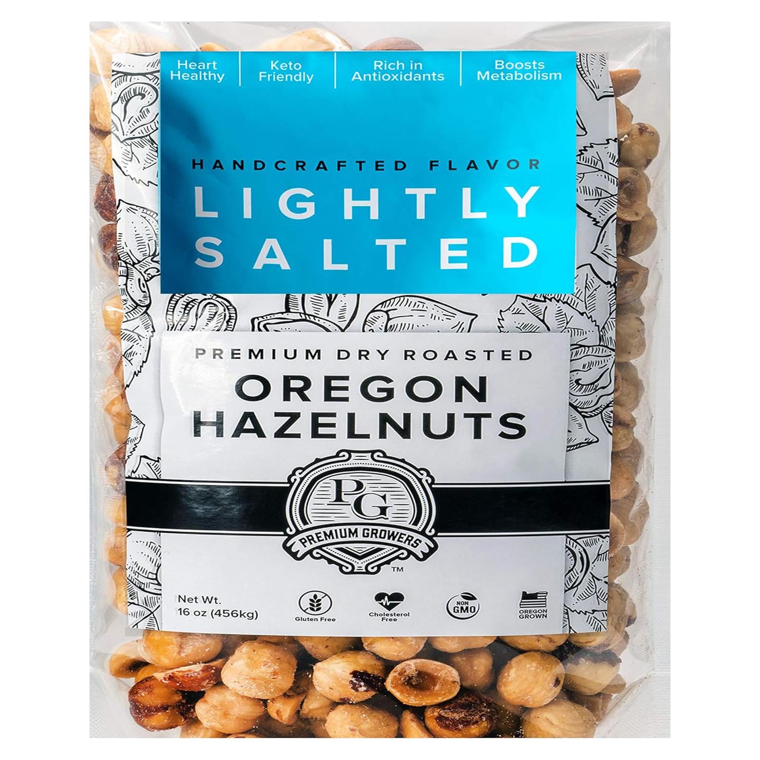 Avellanas Tostadas Oregon Farm To Table - Ligeramente Saladas - 453g