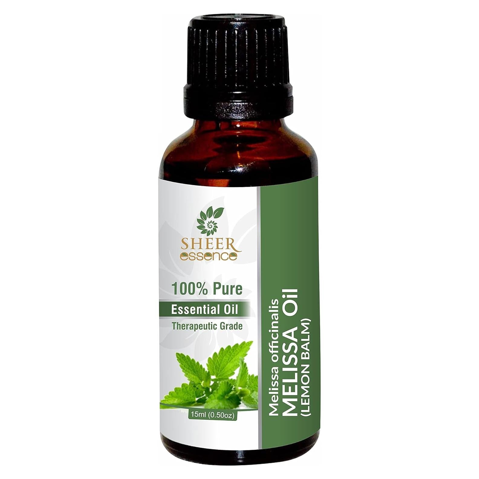 Aceite Esencial de Melissa 100% Puro Sheer Essence 4.73 ml