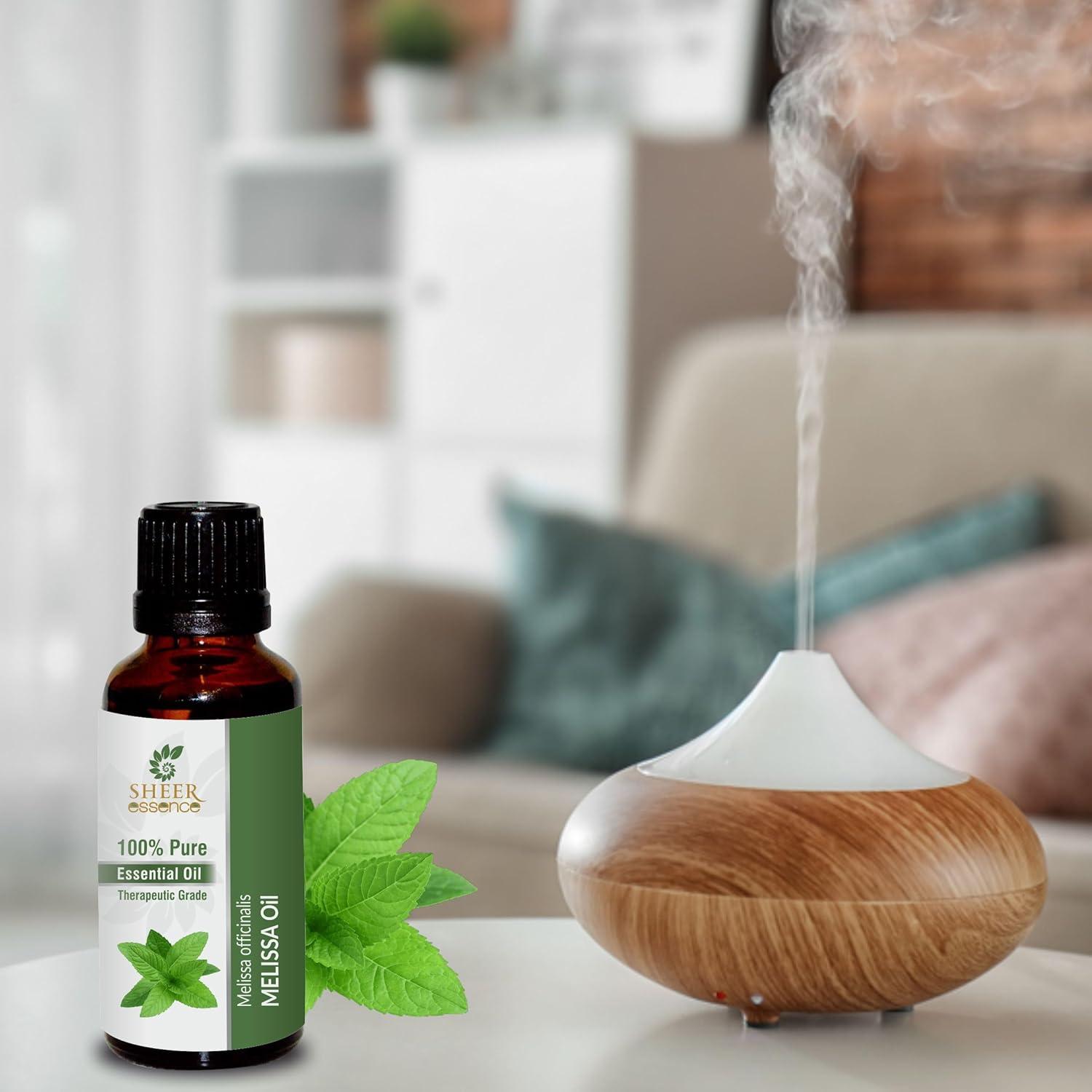 Aceite Esencial de Melissa 100% Puro Sheer Essence 4.73 ml