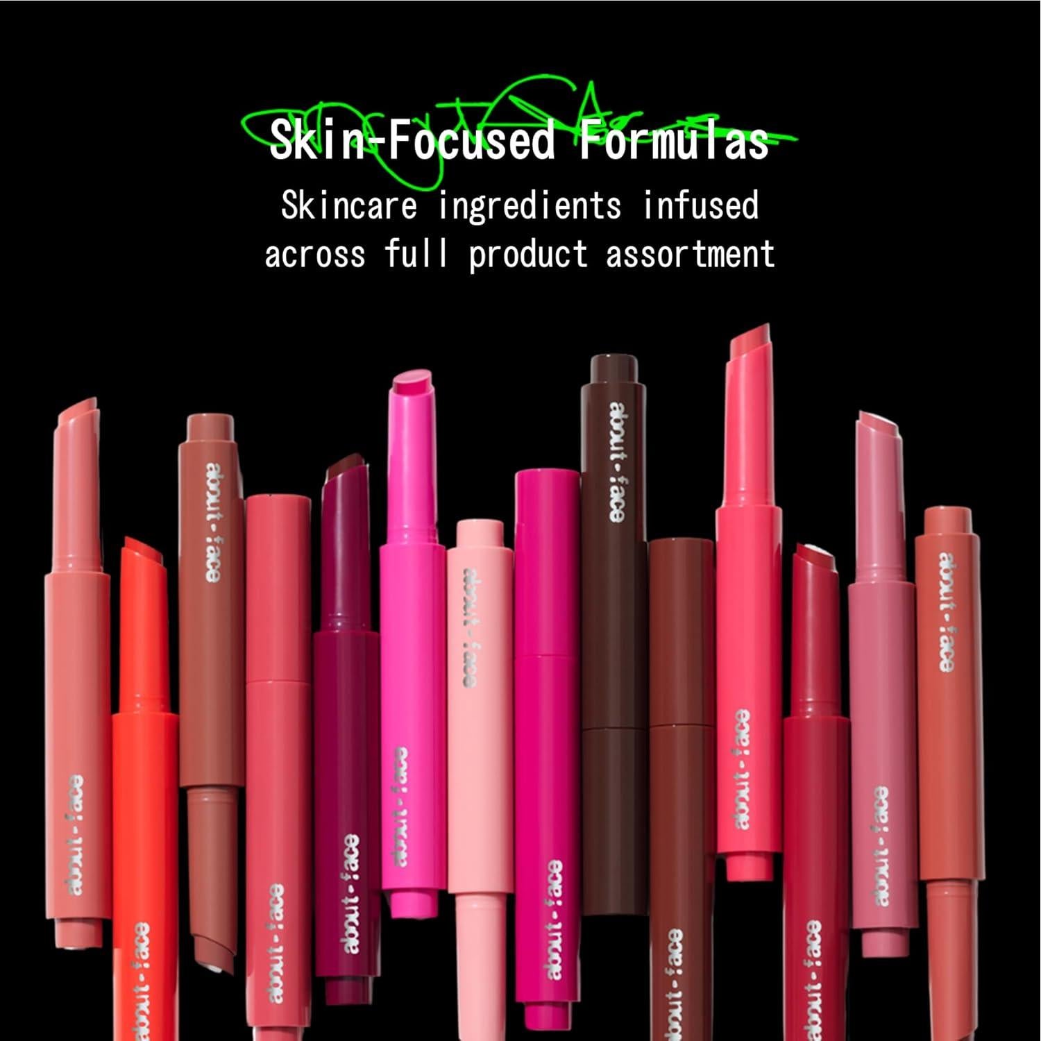 Manteca de Color de Labios about-face Baya Aplastada 1.7g