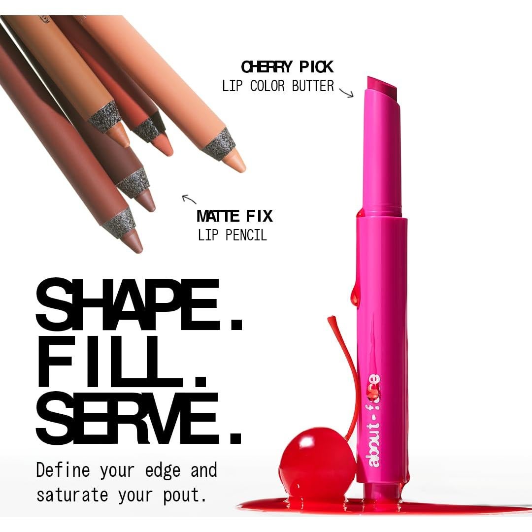 Manteca de Color de Labios about-face Baya Aplastada 1.7g