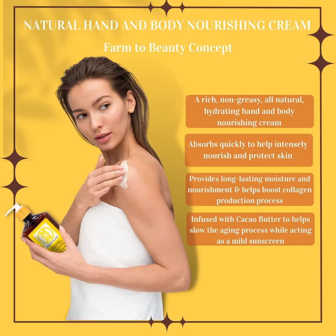 Loción Hidratante OMM de Manteca de Karité y Cacao 290g