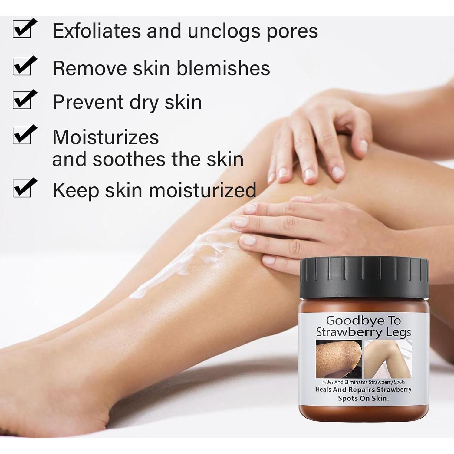 Crema Exfoliante para Piel de Fresa Loci 2 Piezas 120g