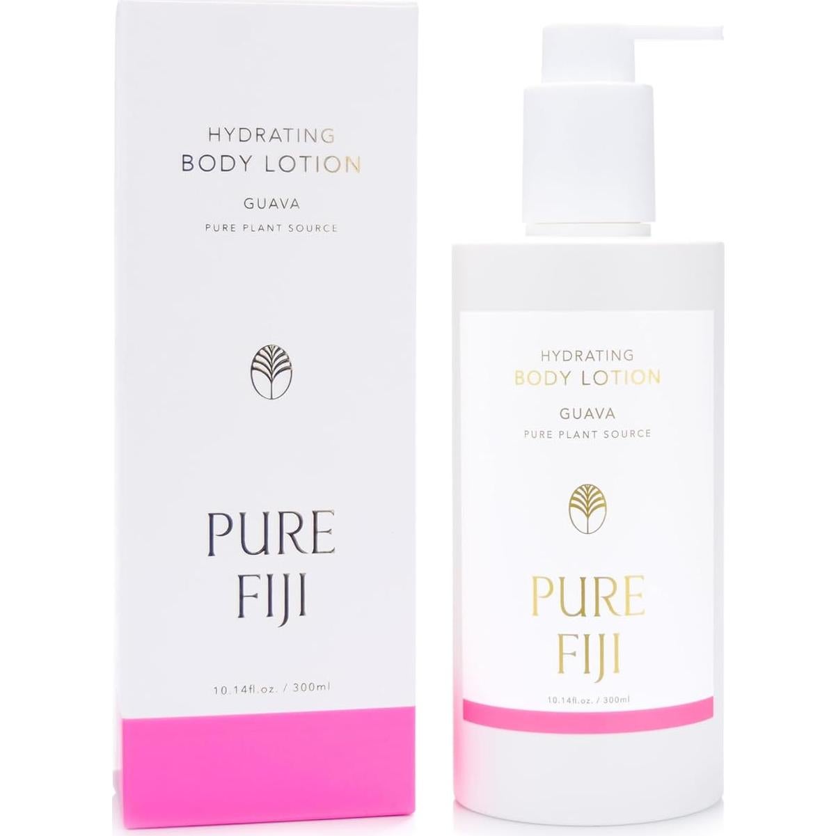 Loción Corporal Hidratante Pure Fiji 287 ml - Guayaba, Rápida Absorción