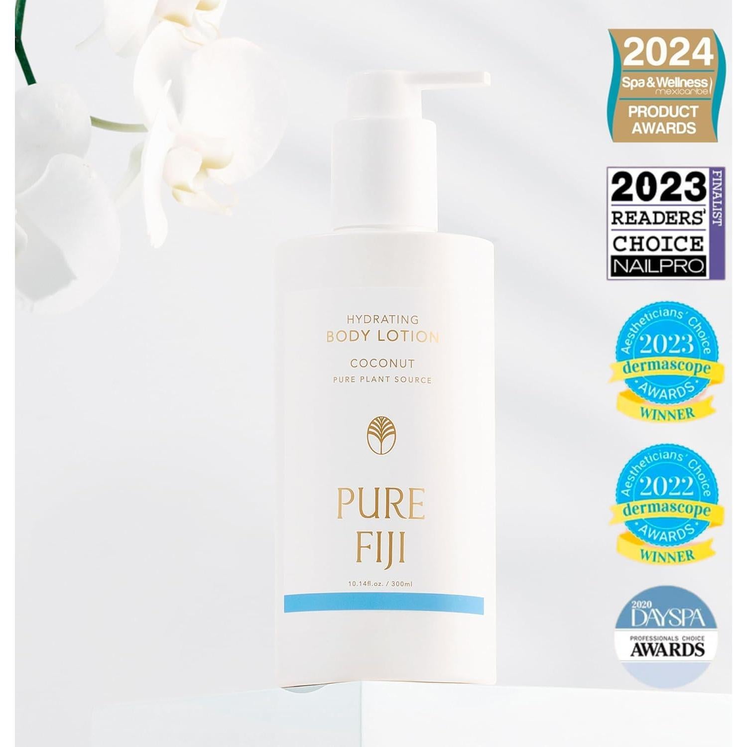 Loción Corporal Hidratante Pure Fiji 287 ml - Guayaba, Rápida Absorción