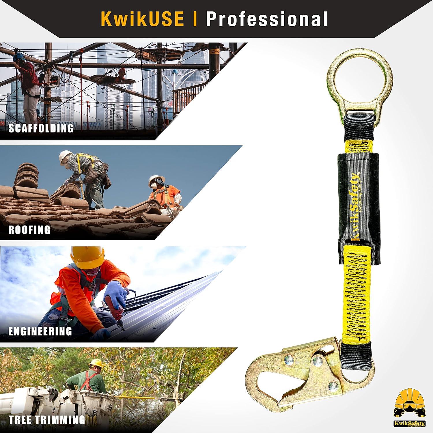 Extensor Dorsal D-Ring KwikSafety 45.72 cm Seguridad Caídas