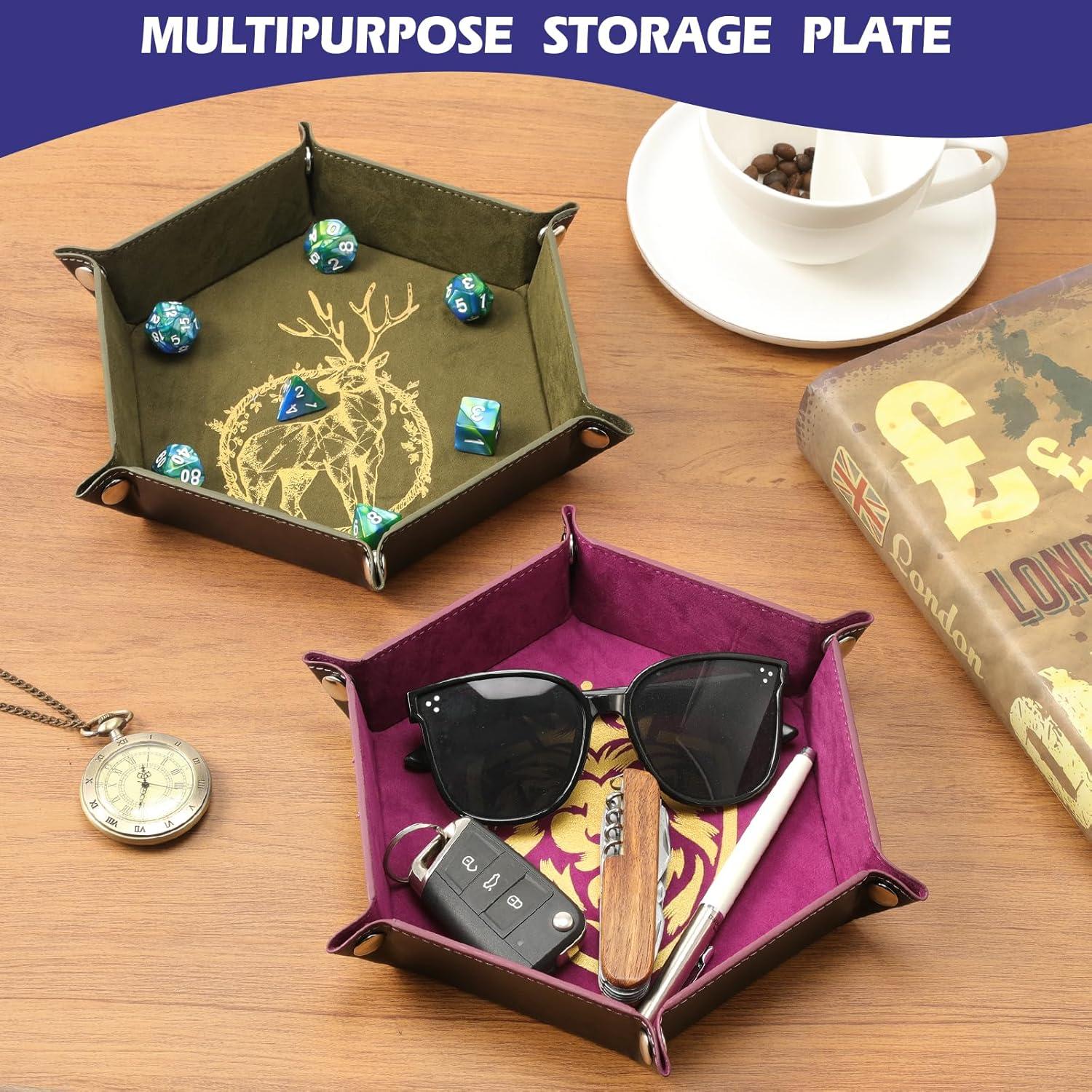 Bandeja de Dados Plegable Grajar Animales Hexagonal 20.32 cm