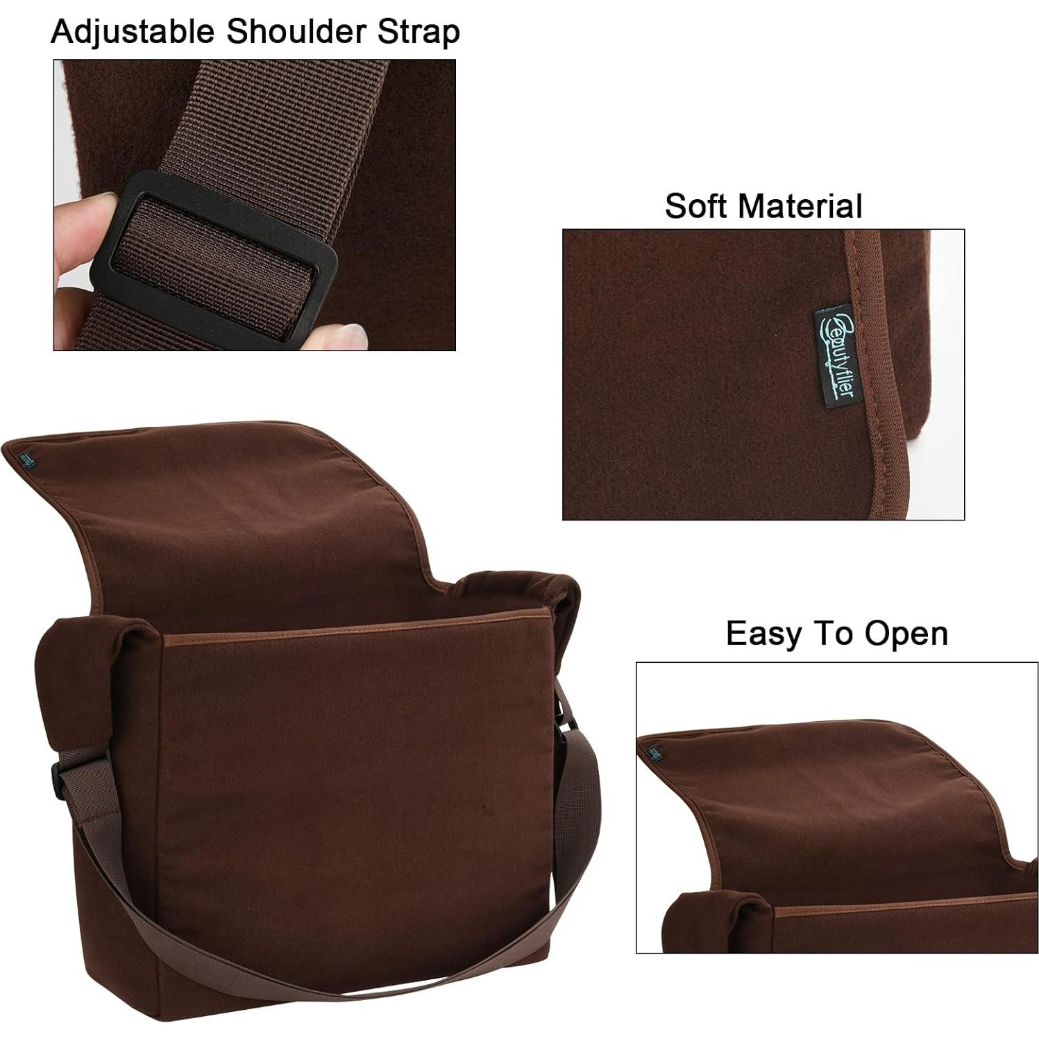 Bolsa de Mensajero de Cosplay Beautyflier Marrón 30.48 cm