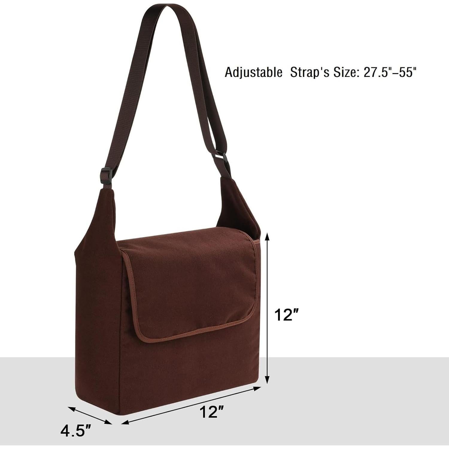 Bolsa de Mensajero de Cosplay Beautyflier Marrón 30.48 cm