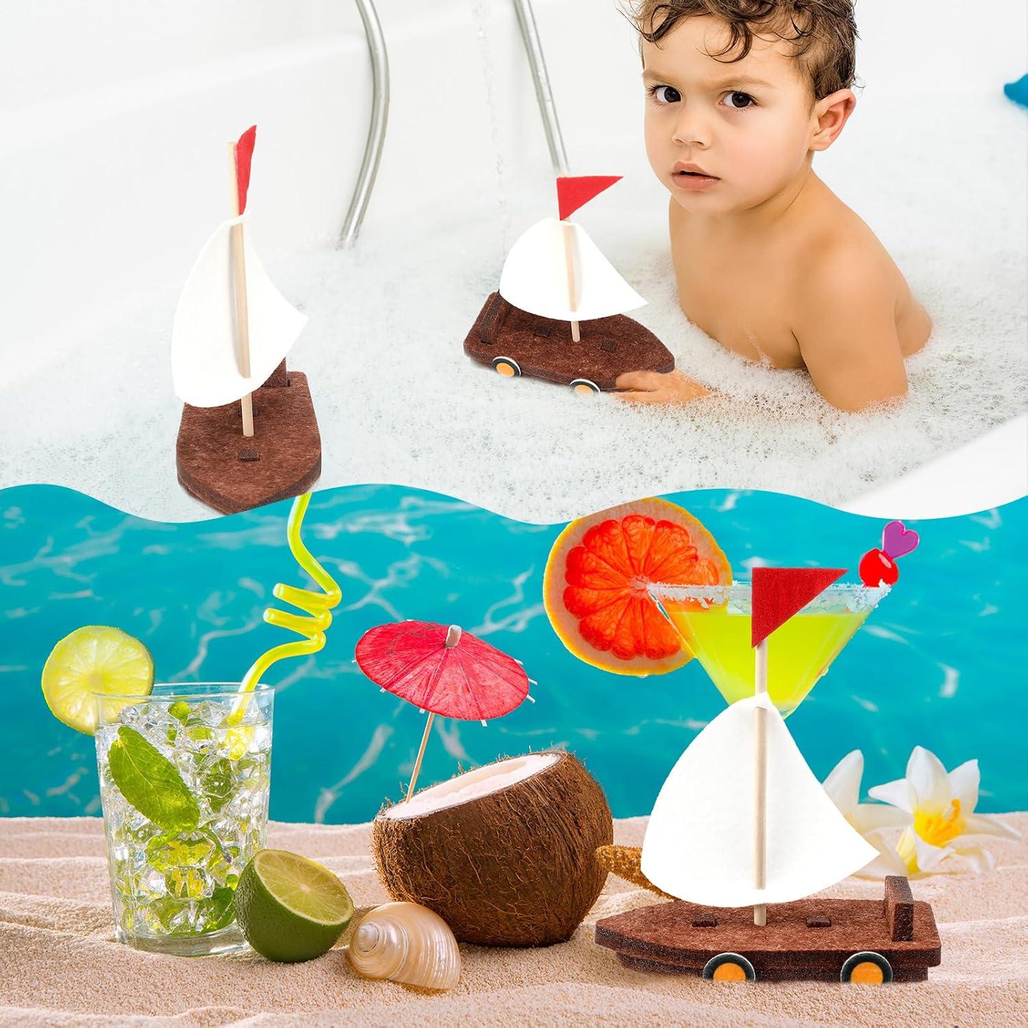 Kit de Artesanía Barco Flotante 3D Hahafelt 36 Piezas