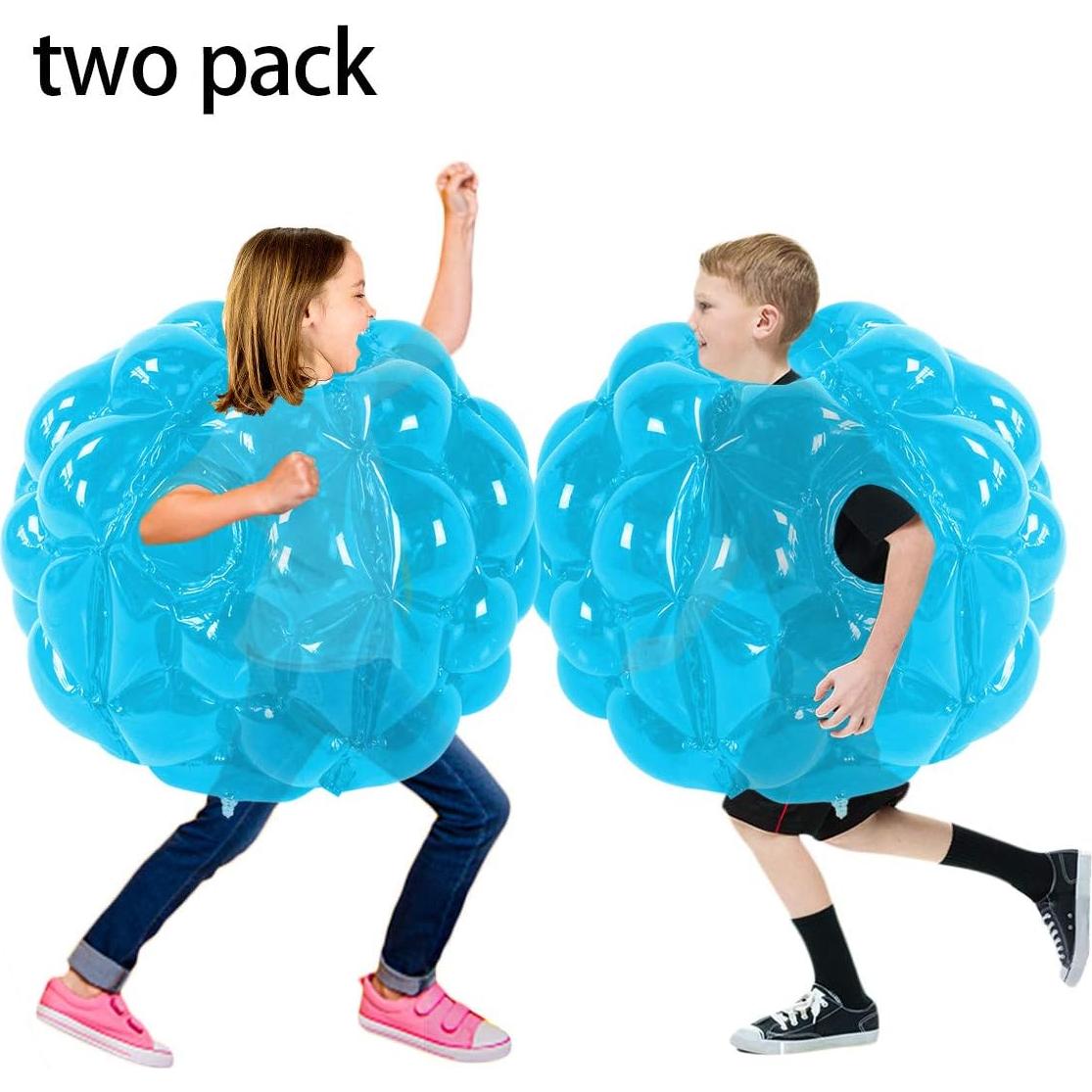 Pelotas Sumo Inflables SUNSHINEMALL 61 CM Azul - 2 Unidades