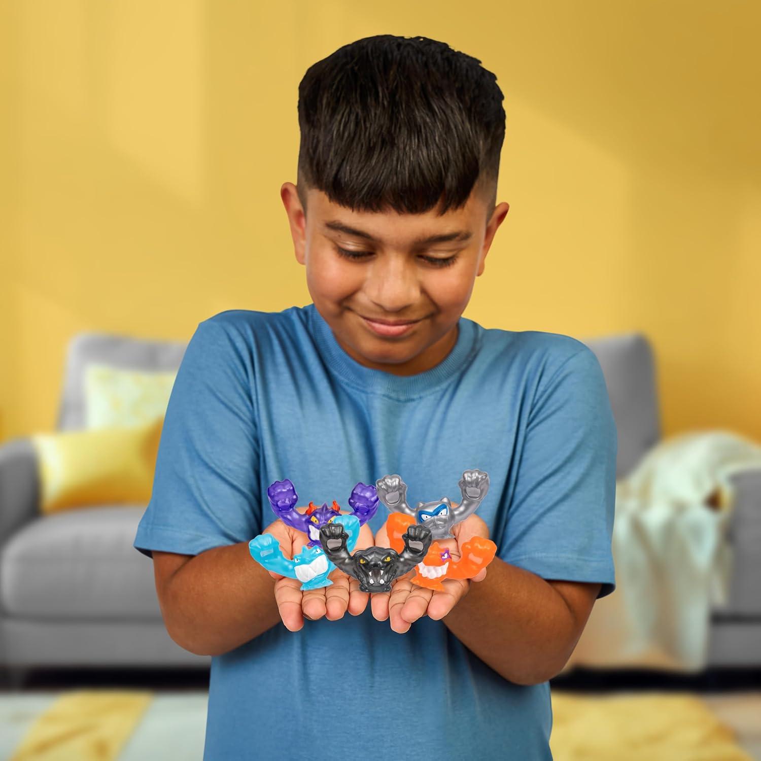 Heroes de Goo Jit Zu Paquete de 5 Goo-Slingers Cósmicos Metálicos