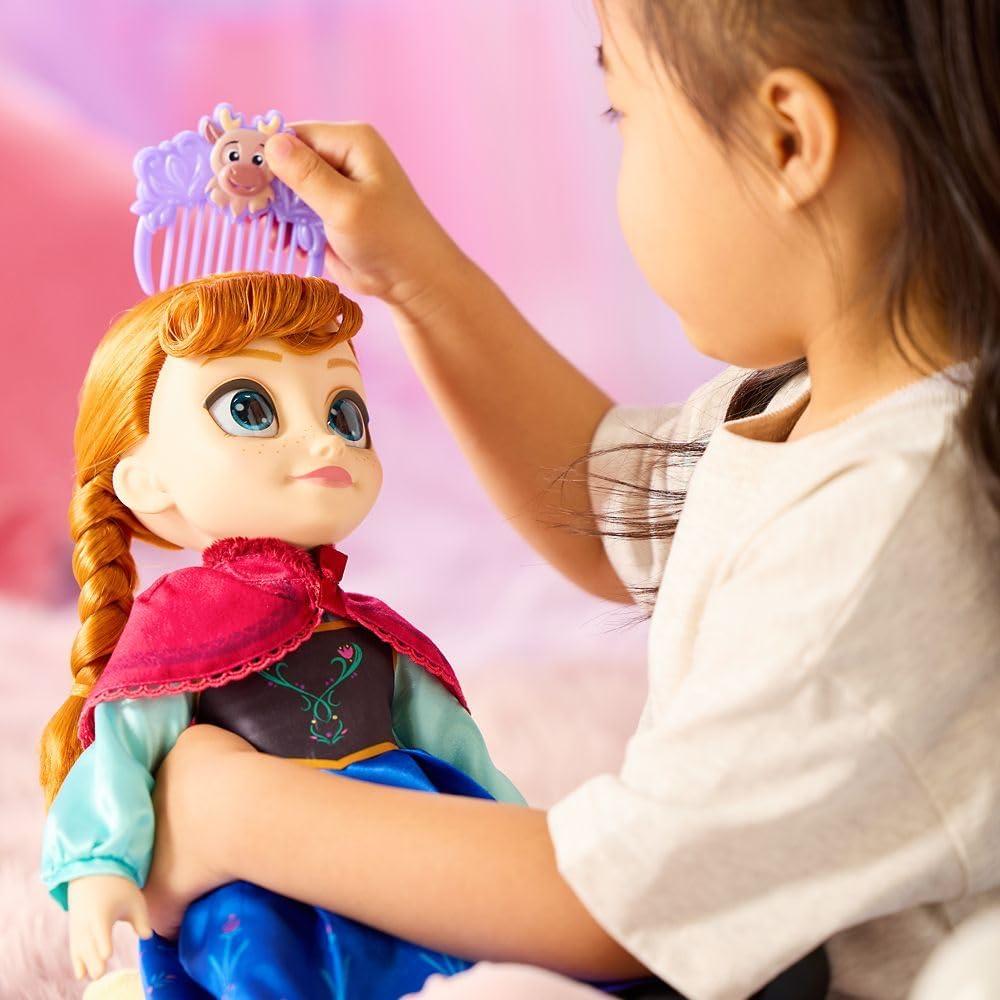 Muñeca de Anna de Disney Store 40 cm con Vestido y Accesorios