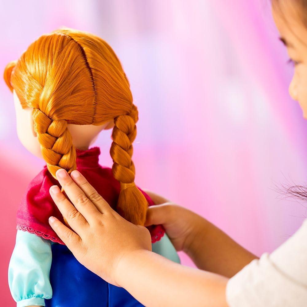 Muñeca de Anna de Disney Store 40 cm con Vestido y Accesorios