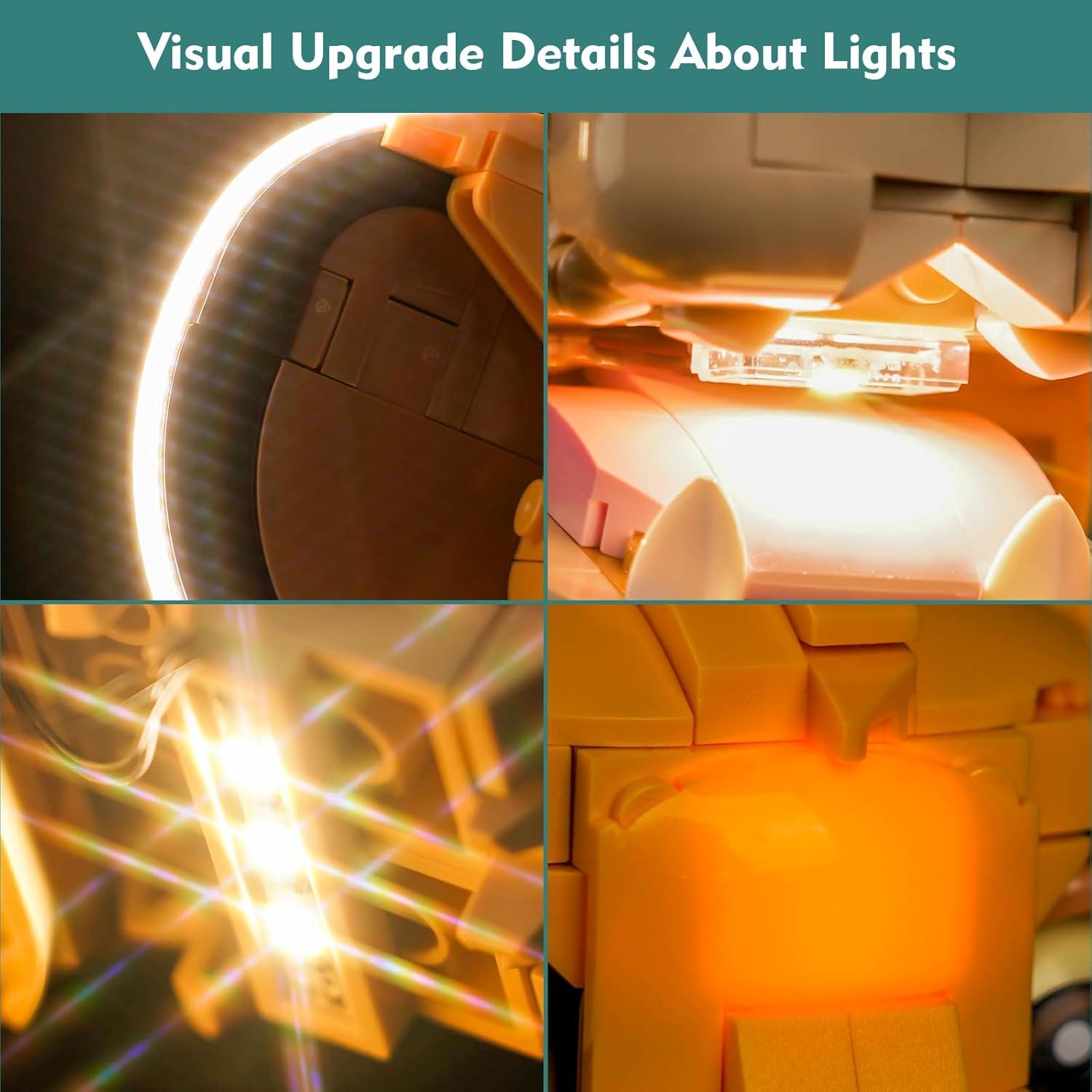 Kit de Luz LED LocoLee para Lego 43247 Joven Simba El Rey León