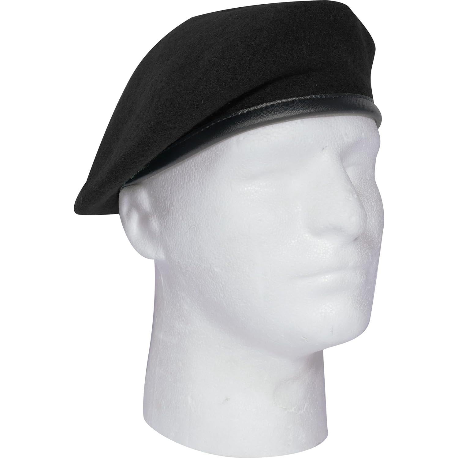 Boina de Lana Rothco para Hombre - Modelo Montgomery - Negro