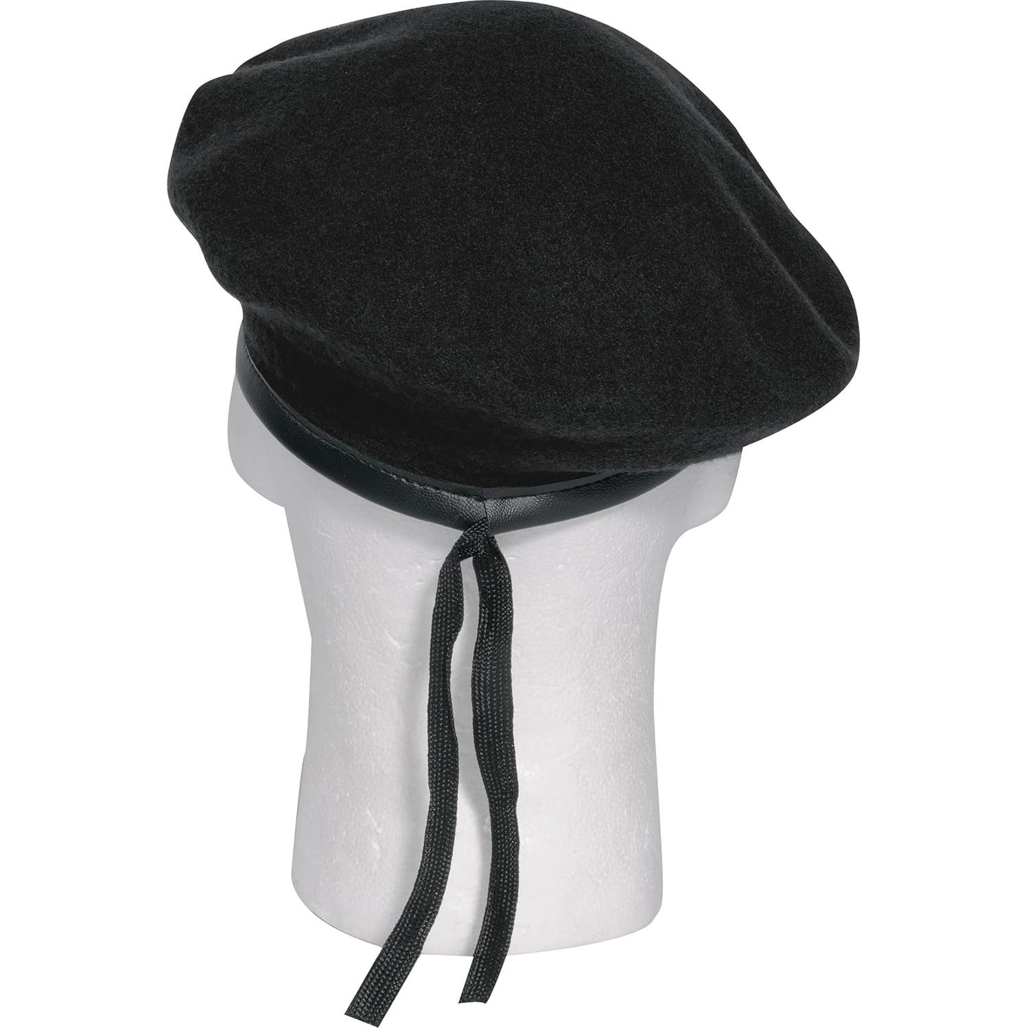 Boina de Lana Rothco para Hombre - Modelo Montgomery - Negro