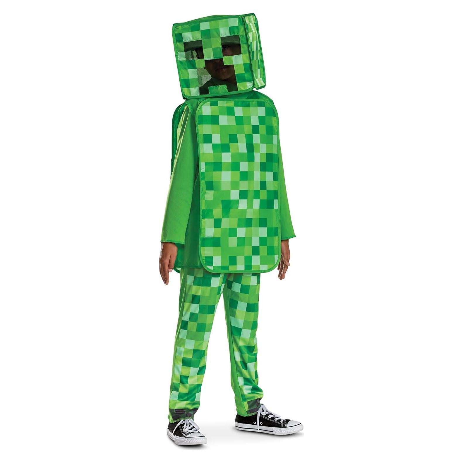 Disfraz Oficial Minecraft Creeper Niños S (4-6)
