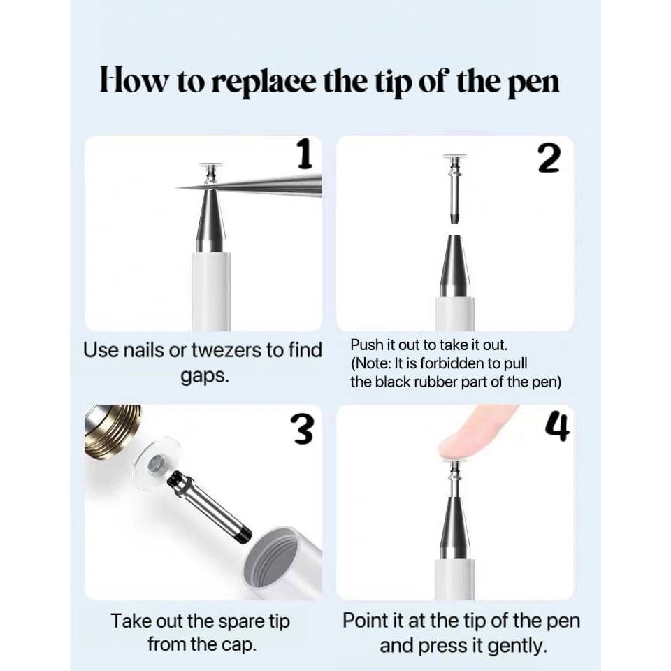 Lápiz Stylus Capacitivo WZF para Samsung Galaxy Tab A9+ A8 A7