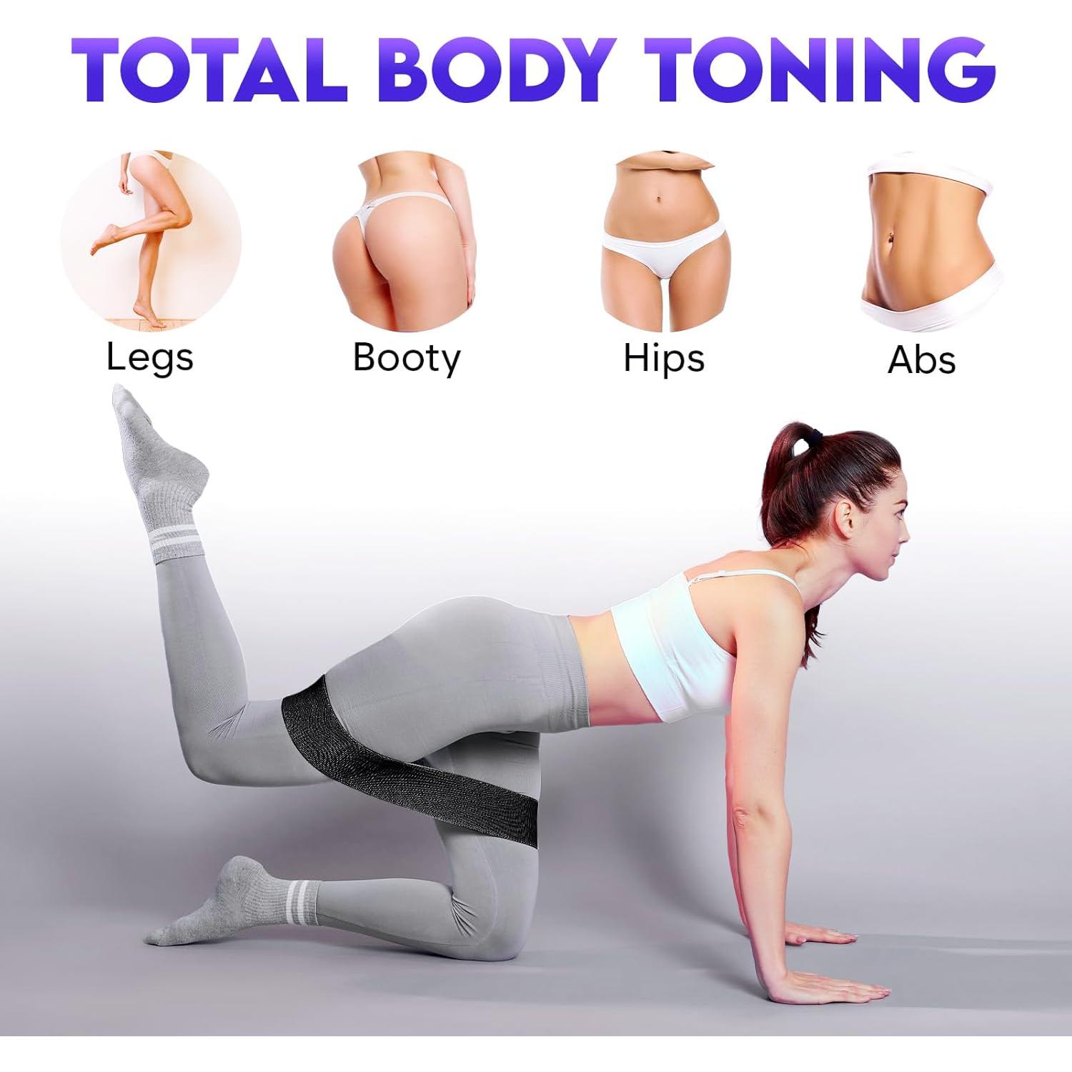 Bandas de Resistencia ZENO 3 Niveles Antideslizantes para Ejercicio