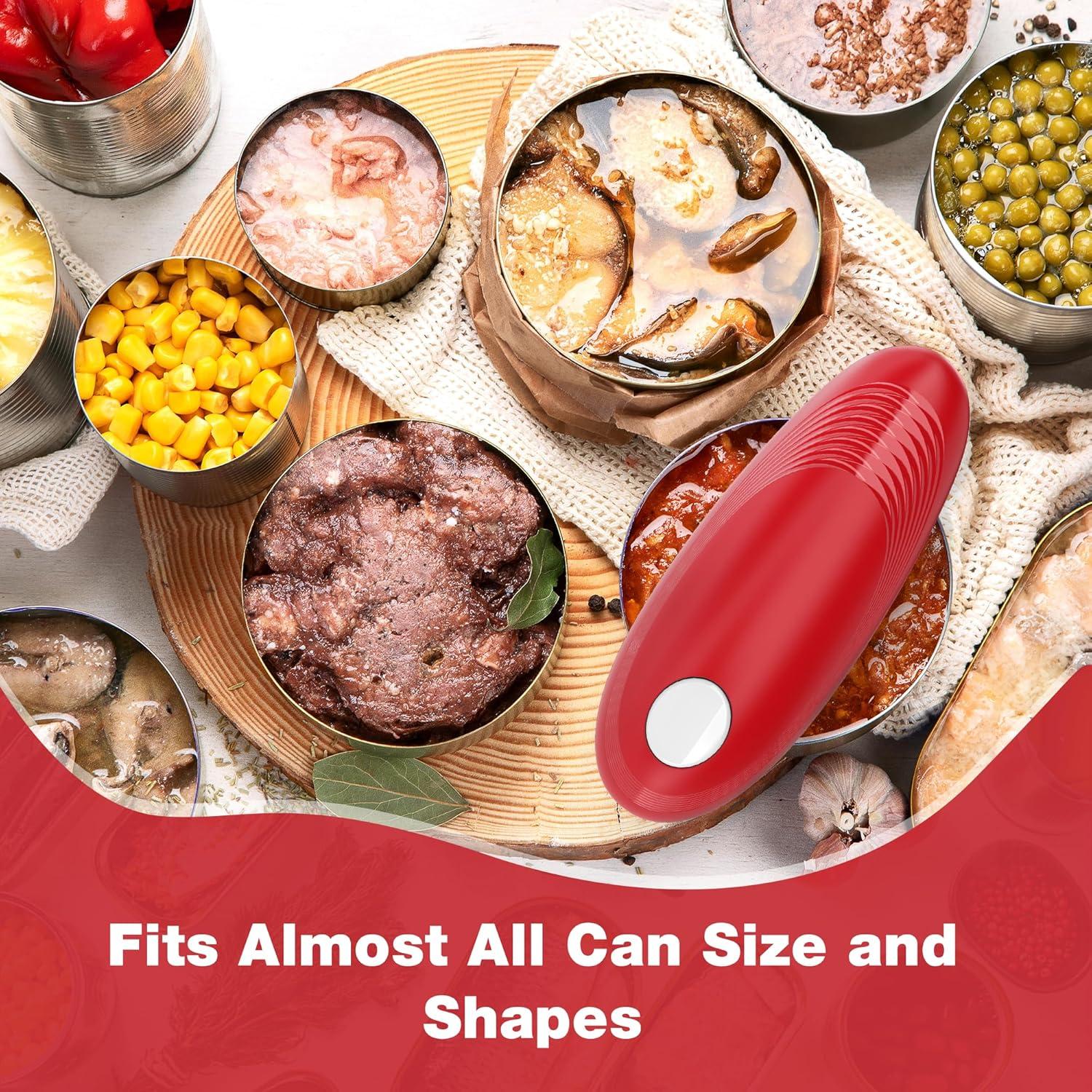 Abrelatas Eléctrico Brilam KGQ-6B Automático Rojo