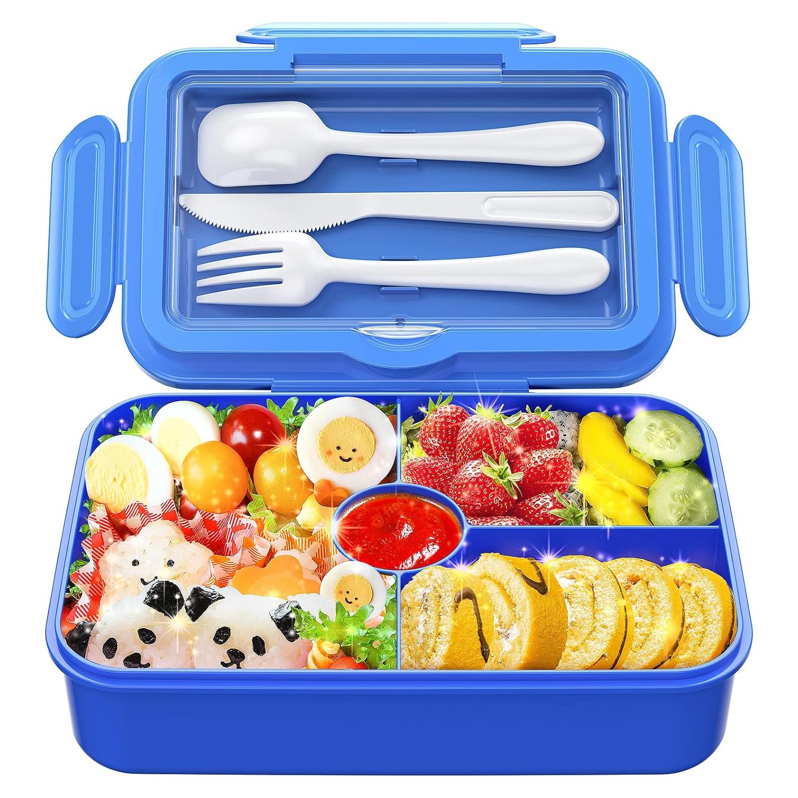 Caja de Almuerzo Bento DaCool 7.5 Tazas a Prueba de Fugas Azul