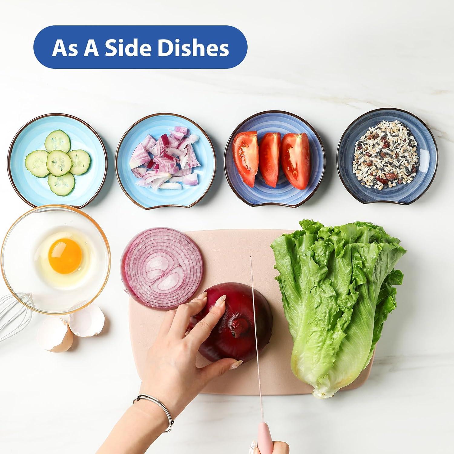 Soporte para Cucharas KitchenTour Cerámica 11.94 cm Set 4 Colores