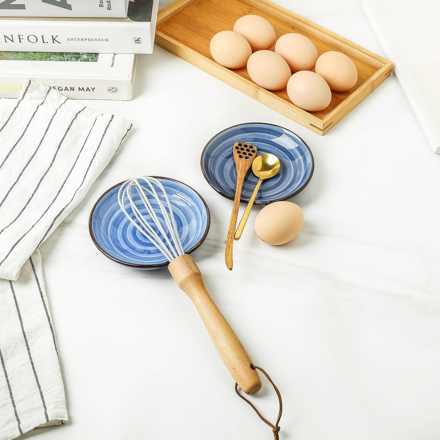 Soporte para Cucharas KitchenTour Cerámica 11.94 cm Set 4 Colores