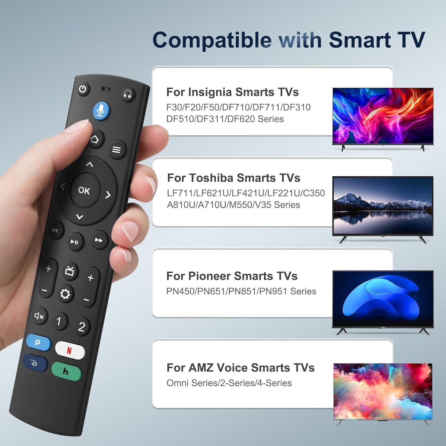 Control Remoto de Voz OMAIC para Fire TV Stick y Cube