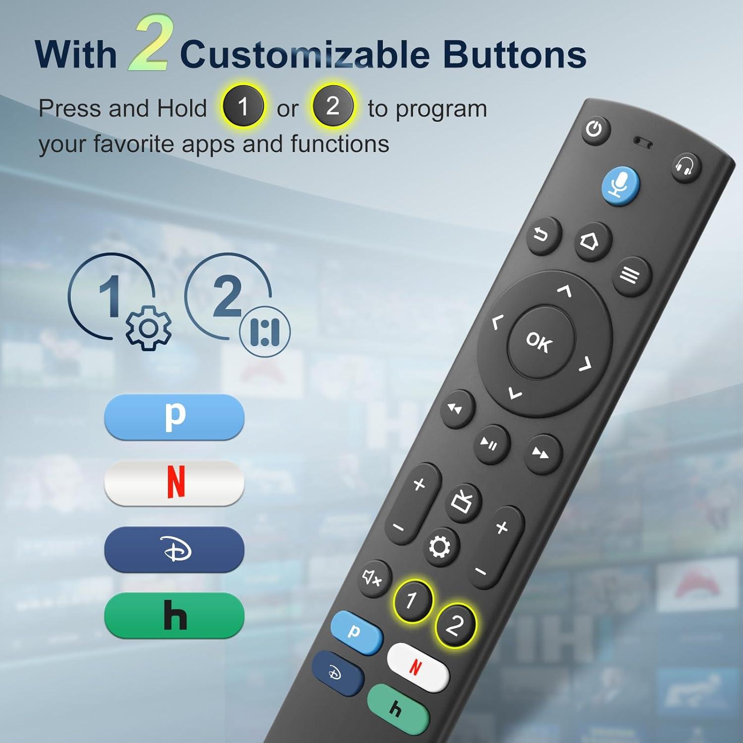 Control Remoto de Voz OMAIC para Fire TV Stick y Cube