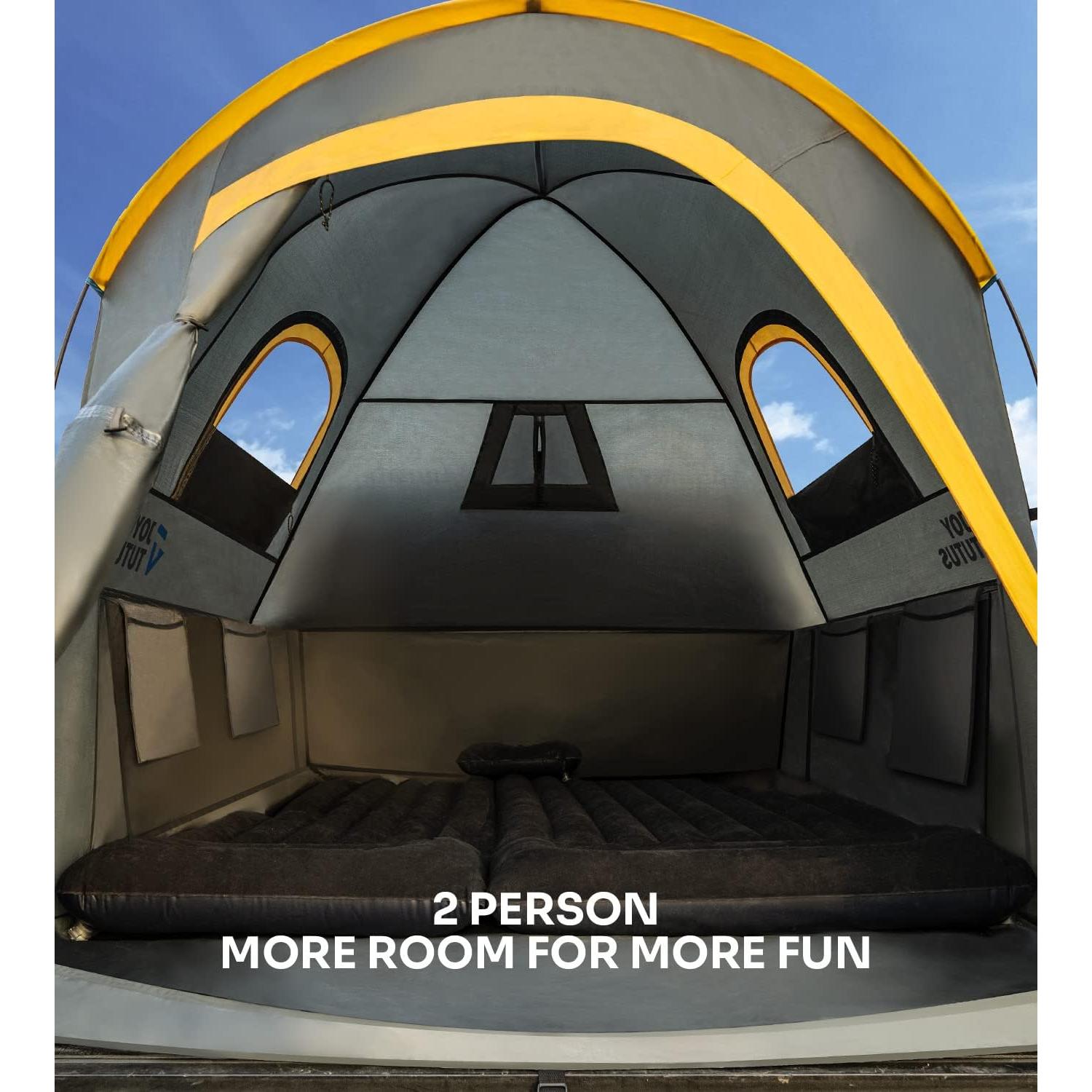 Tienda para Cama de Camioneta JOYTUTUS 1.98m Impermeable 2 Personas