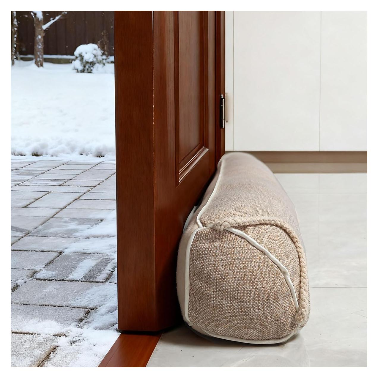 Tapón de Corrientes para Puerta Wohomzy 83 cm Beige Aislante